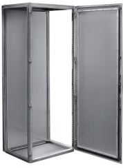 Напольные однодверные шкафы ELDON MCSS из нержавеющей стали. Комбинируемая версия