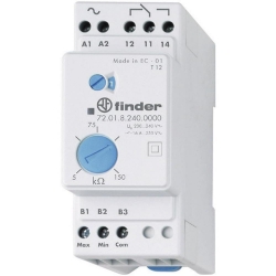 Finder 72 серия - реле контроля уровня для проводящих жидкостей 12 – 16А