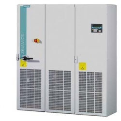 SINAMICS S150 CONVERTER CABINET UNIT, AC/AC WITH CIM+CU320-2 3-PH. 500-690V, 50/60HZ UNIT RATING: 900KW IMPULSE-COMMUTATED SUPPLY WITH POWER RECOVERY VERSION A, INCL. EMV-FILTER 2. AMB. CONDITION, CATEGORY C3