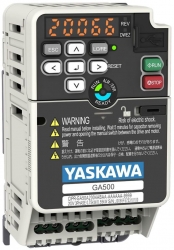 Частотный преобразователь Yaskawa GA500 / 1 фаза 200 В / 2,2 кВт / ND 12,2 А 3 кВт / HD 11 А 2,2 кВт / IP20 / без ЭМС фильтра